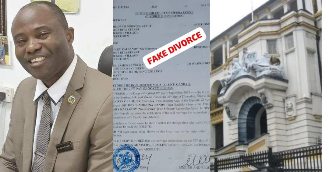 Judiciary Report Reveals Serious Allegations of Misconduct Against Works Minister Denis Sandy in Divorce Fraud
